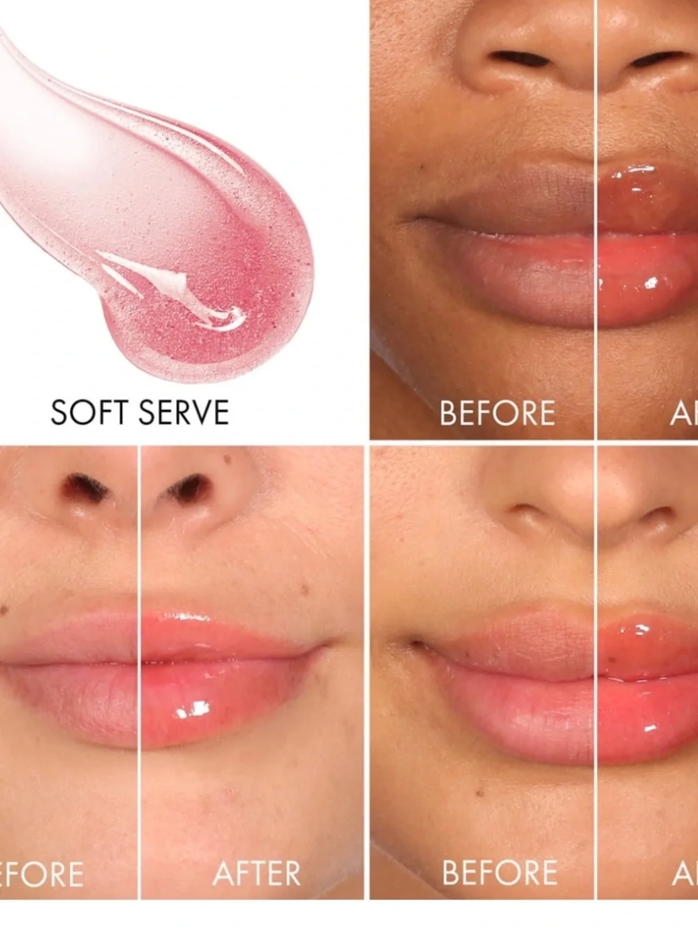 NEW Truly Soft Serve Luxury Lip Oil Peptide + Ceramide 0.42 oz